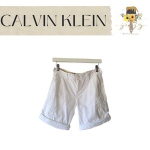 CALVIN KLEIN, White Size 4 Shorts